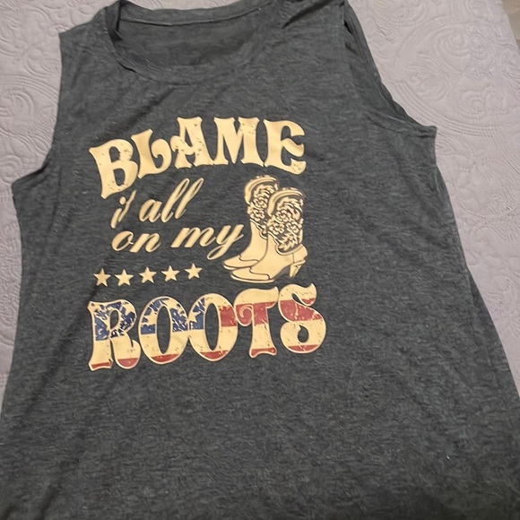 Blame it all on my roots tank - Picture 1 of 2